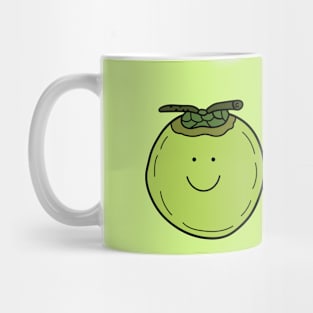 smiling fruit green coconut Mug